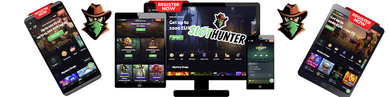 Slot Hunter Casino Banner