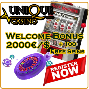 Unique Casino Welcome Bonus