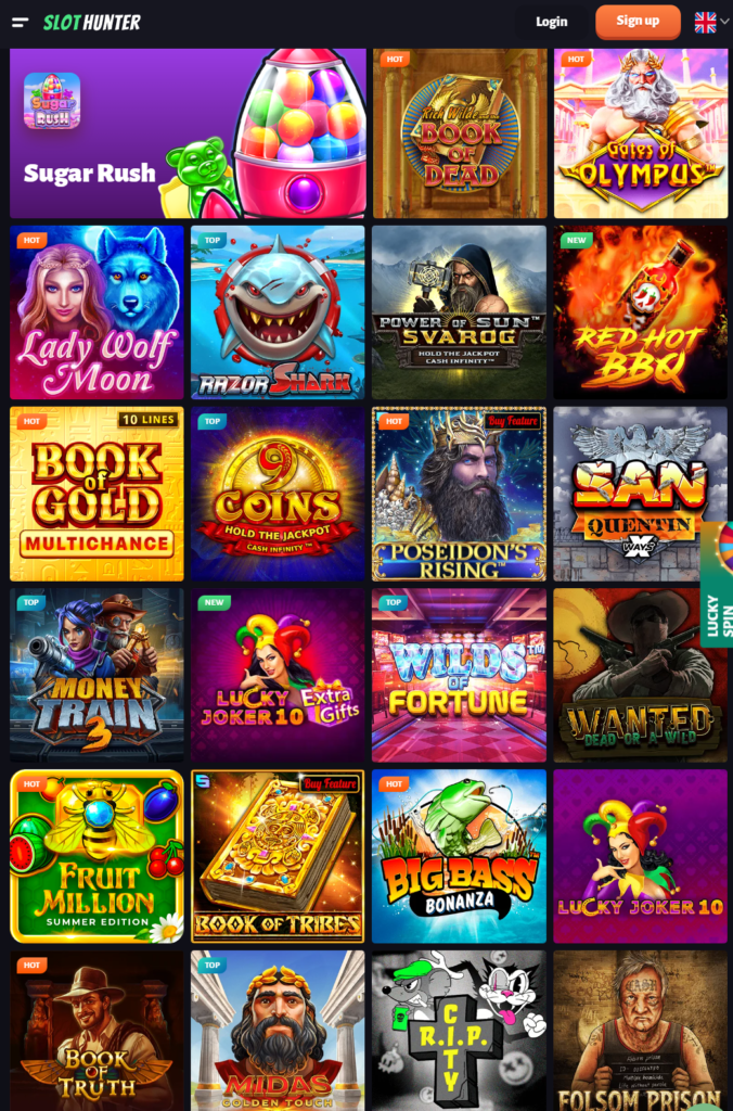 Slot Hunter Casino Games